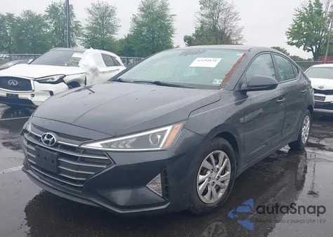 2020 Hyundai Elantra Se из США, поврежденный, VIN 5NPD74LFXLH599405